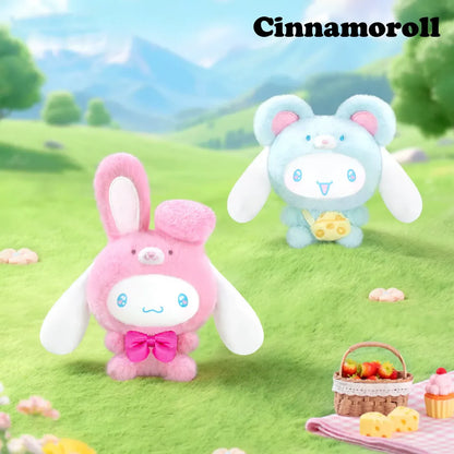 Cinnamoroll Animal Costume Plush Keychain Blind Box