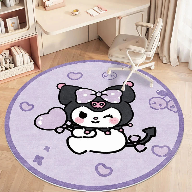 Kuromi Charm Floor Mat