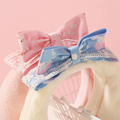 Cinnamoroll, My Melody & Kuromi Headband With Ears