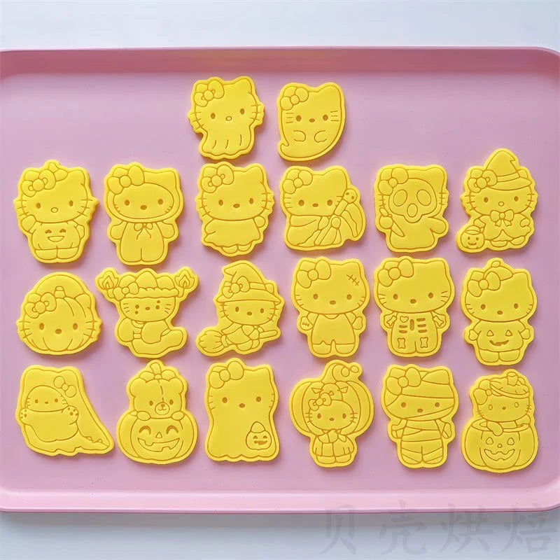 Hello Kitty Halloween 3D Biscuit Mould