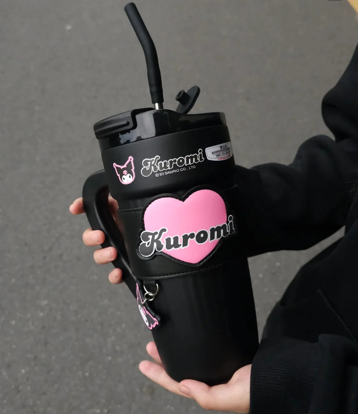 HelloKitty/Kuromi in Car Insulated CupTumbler 40 Oz