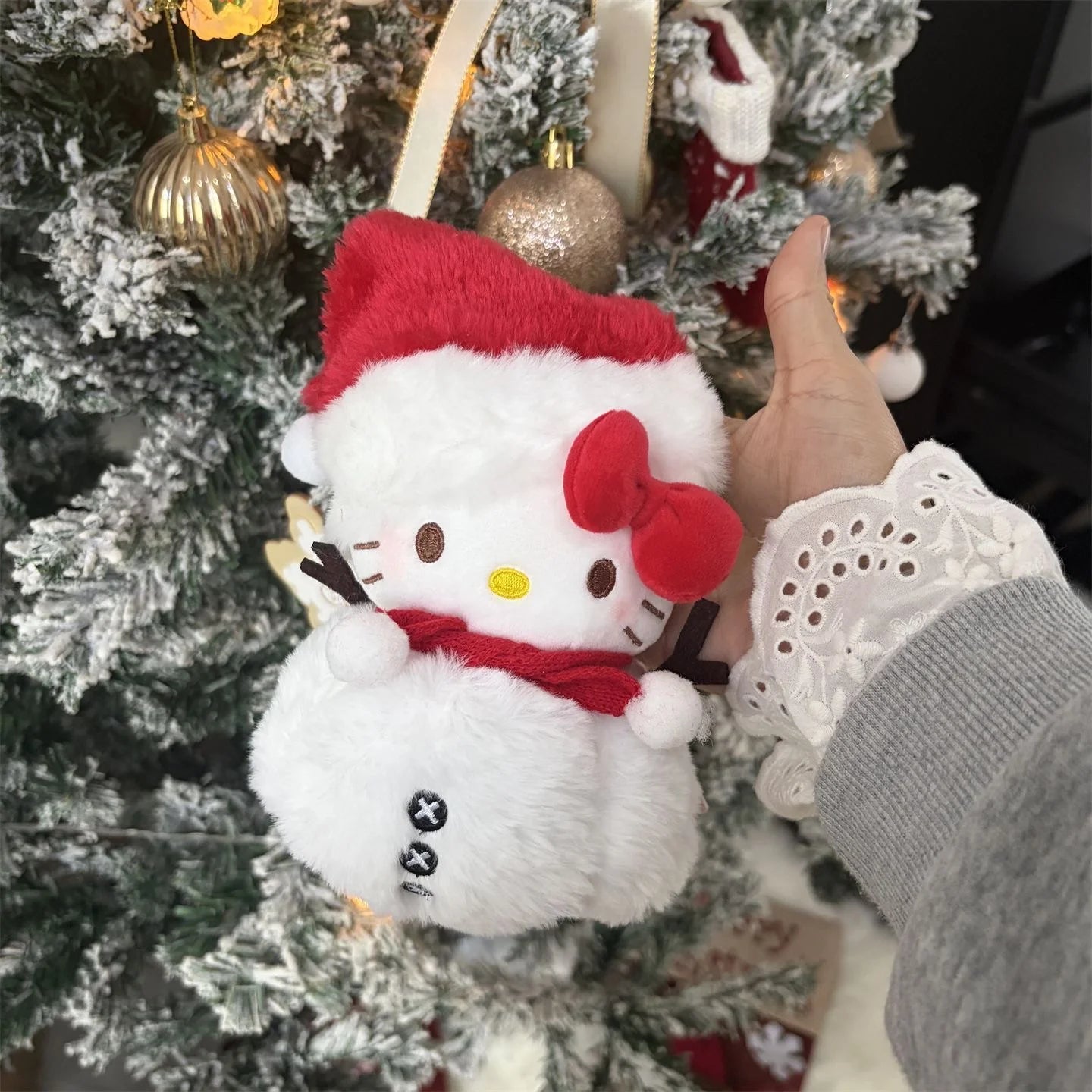 Hello Kitty Cozy Christmas Ornament