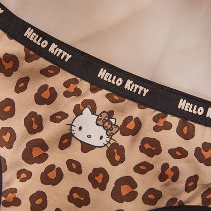 Hello Kitty Sassy Leopard Print Panties 3 Pic Set
