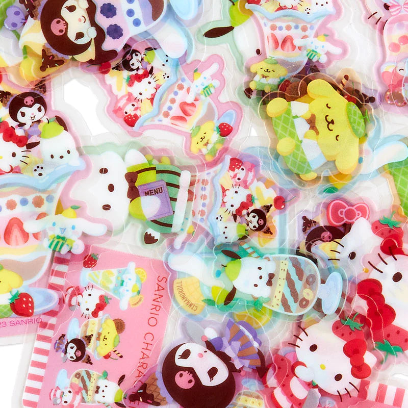 Sanrio Characters 43-Piece Mini Sticker Pack (Parfait Shop Series)