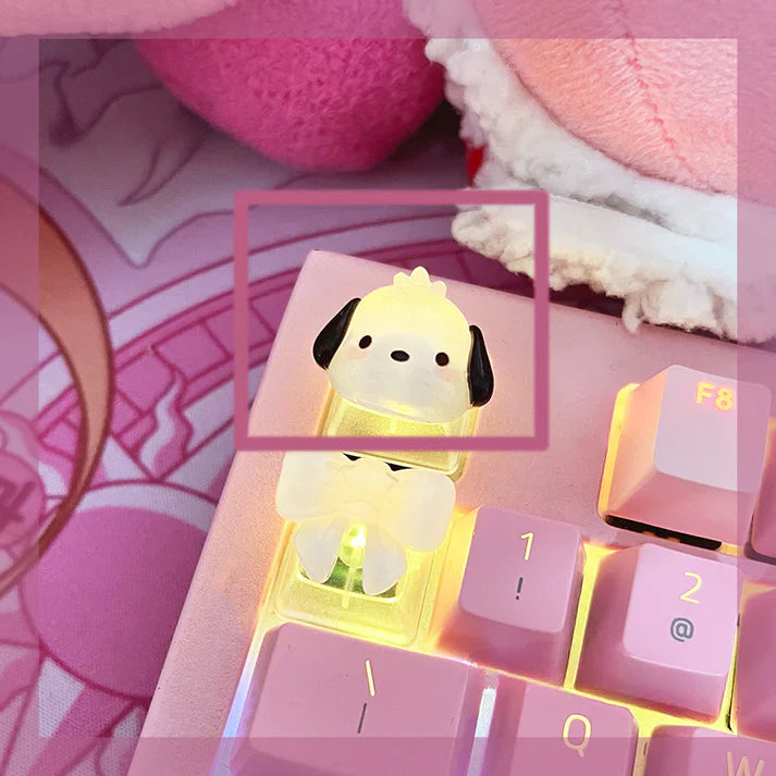 Sanrio Clear Keycaps