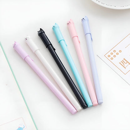 Kawaii Cat Gel Ink Pen