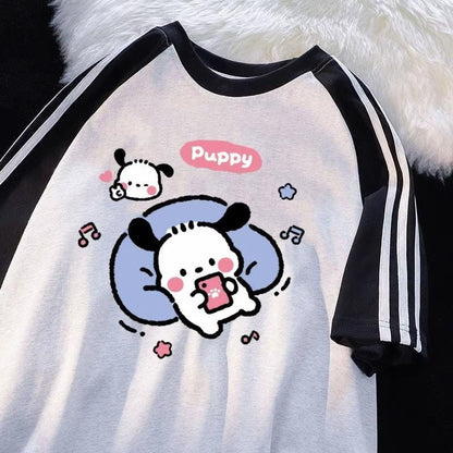 Pochacco Chilling Puppy Oversize Shirt