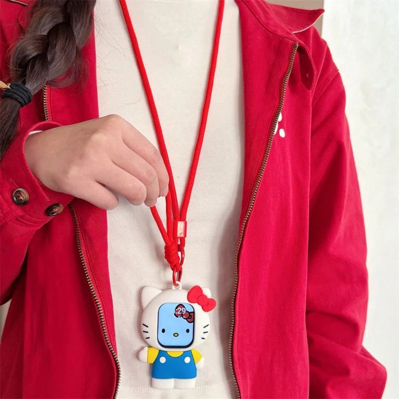 HelloKitty Shape Silicone Apple Watch Case for iWatch Series