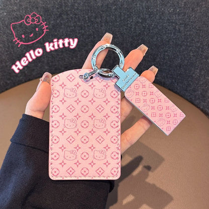 Hello Kitty Pink Monogram Card Holder