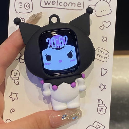 Sanrio Characters Silicone Apple Watch Protective Case with Lanyard