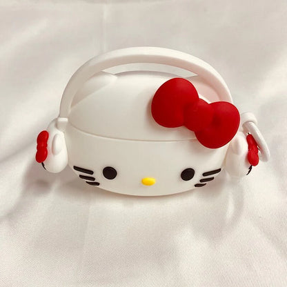 Sanrio Wearing Headphone AirPod Case