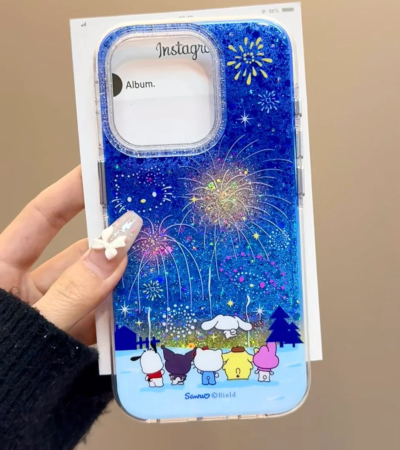 Sanrio Fireworks Night Phone Case