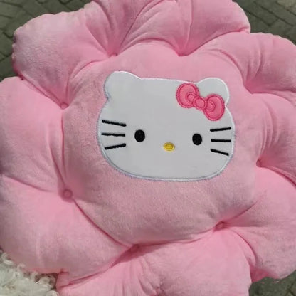 Hello Kitty Heart Round Cushion