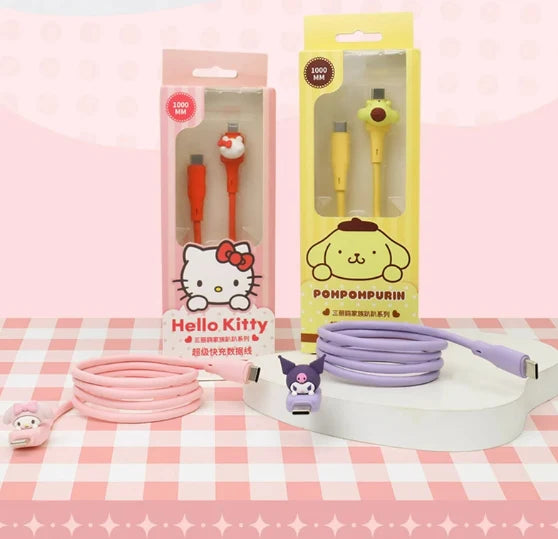 Sanrio Character Charging Cable (1m, MFi Certified)