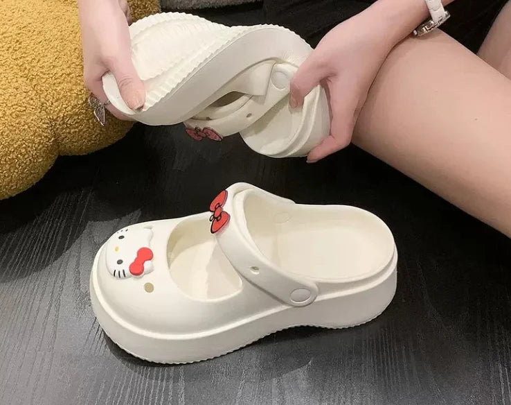 Hello Kitty Platform Sandals