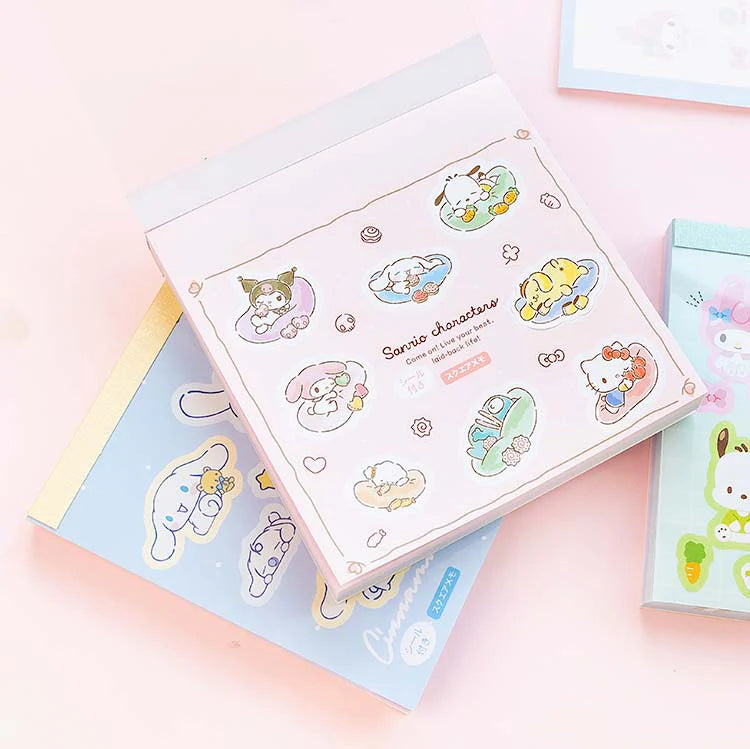 Sanrio Kawaii Memo Pad Set