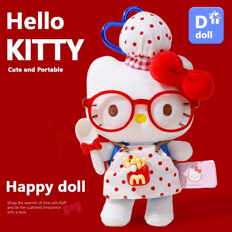 HelloKitty Costume Play Plushie Keychain