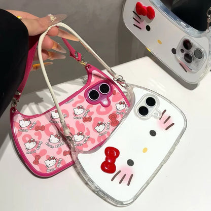 Hello Kitty Phone Case With Lanyard