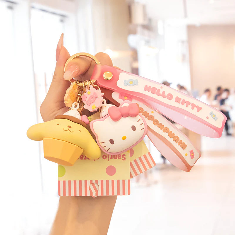 Sanrio Snack-Themed Keychain