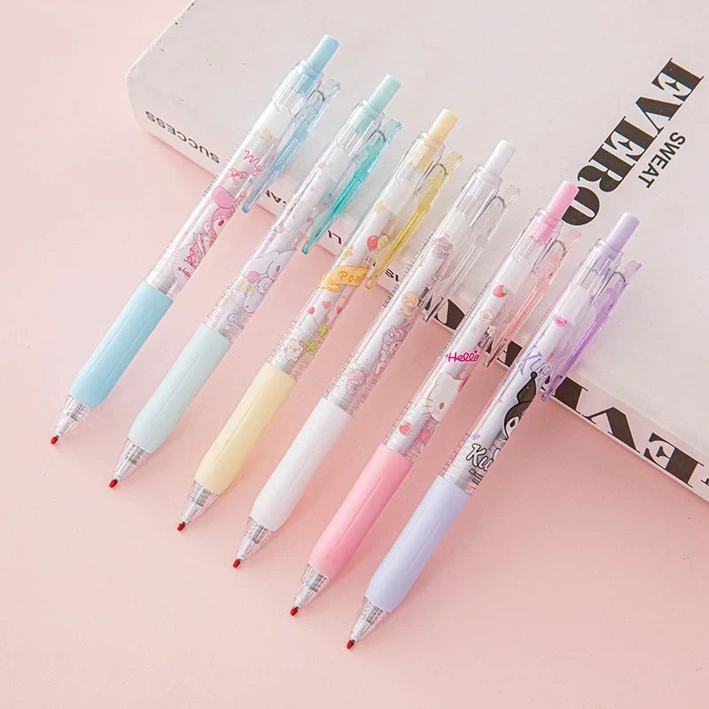Sanrio Transparent Gel Pens