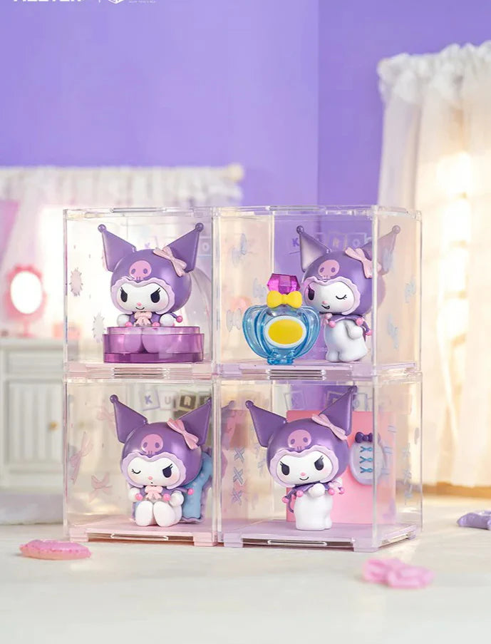 Kuromi Cozy Home Blind Box with Dust-Proof Acrylic Case