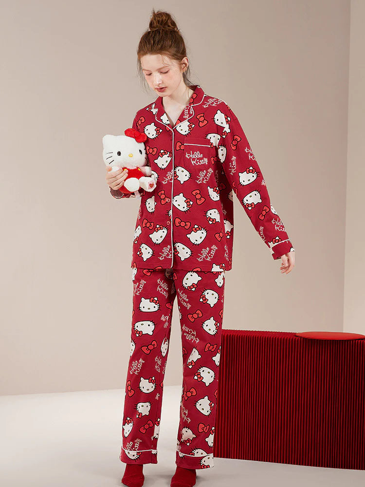 Hello kitty pjs adults sale