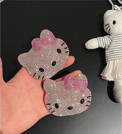 HelloKitty Sparkle Face Krush Leopard Clogs