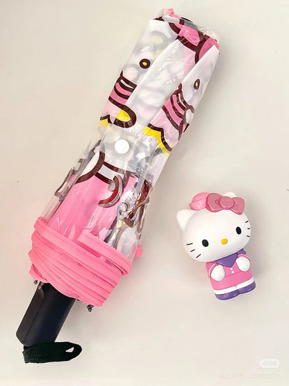 Hello Kitty Clear Bubble Umbrella