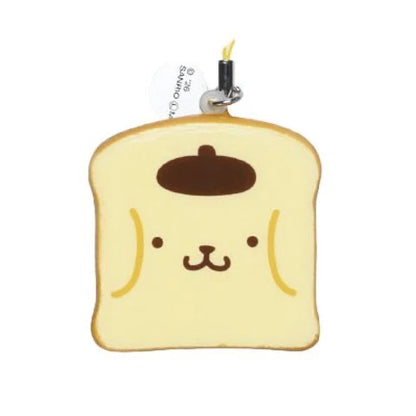Sanrio Characters Toast Bread Plush Keychain Blind Box