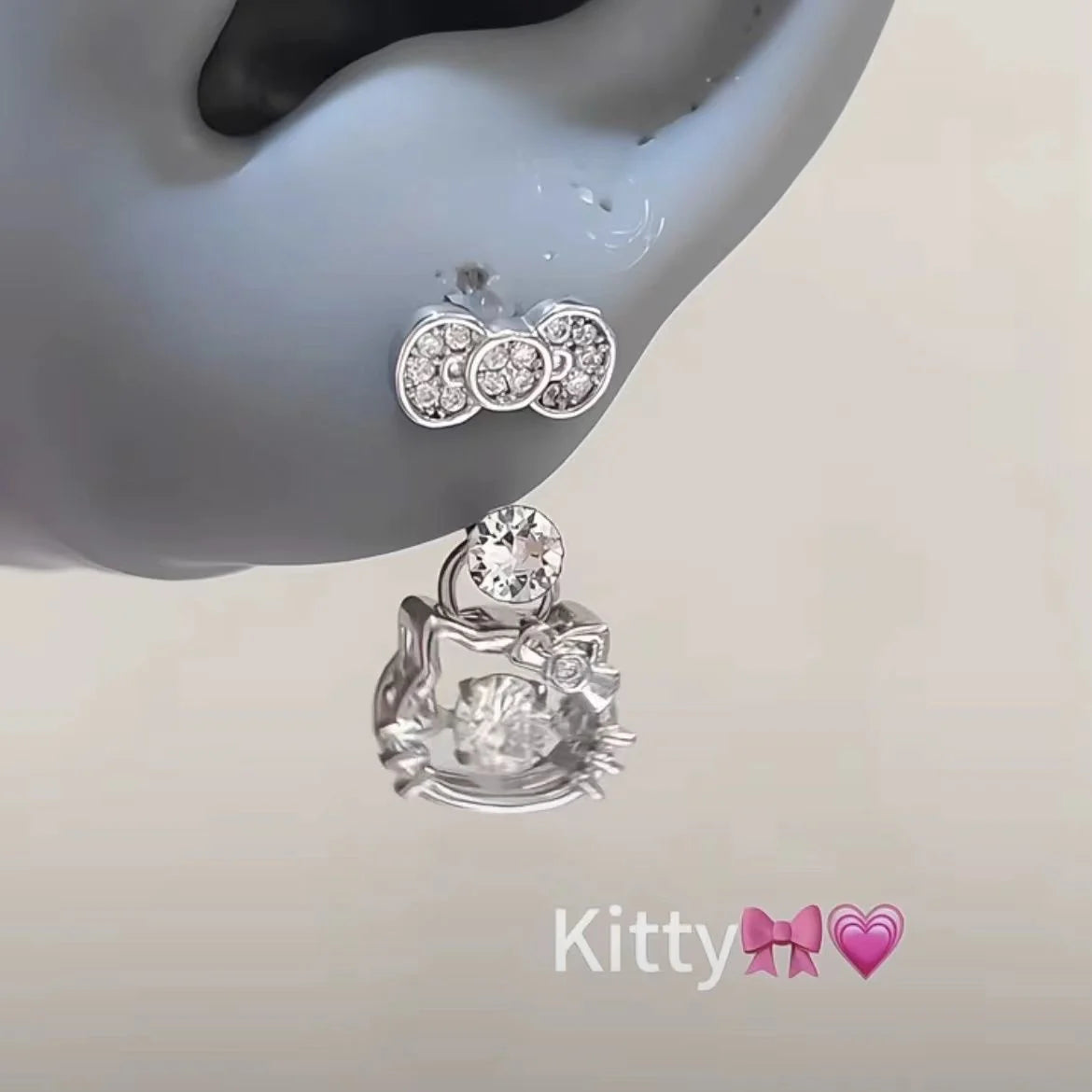 HelloKitty Starry-Eyed Dangle Earrings