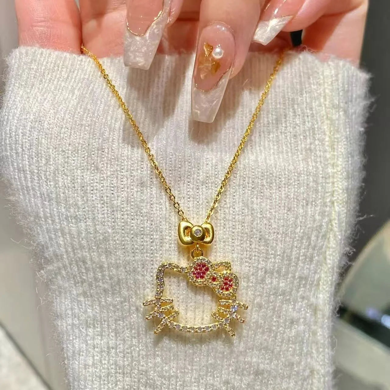 Hello Kitty My Secret Sparkle Heart Necklace