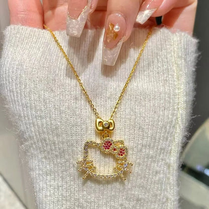 Hello Kitty My Secret Sparkle Heart Necklace