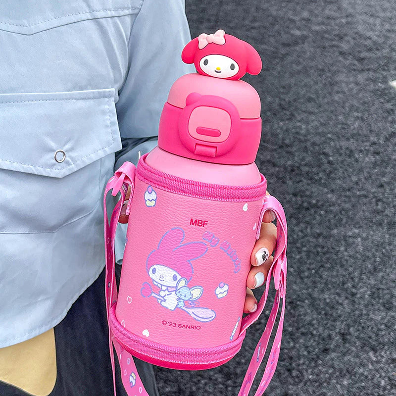 Hello Kitty Strap Water Bottle