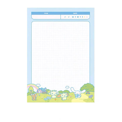 Sanrio Memo Pad Notebook