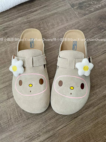 Sanrio Characters Suede Soft Footbed Clogs