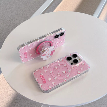 Hello Kitty Angelic MagSafe Phone Case with Pop Socket