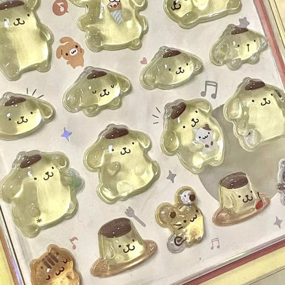 Sanrio Bonbon Drop Crystal 3D Stickers