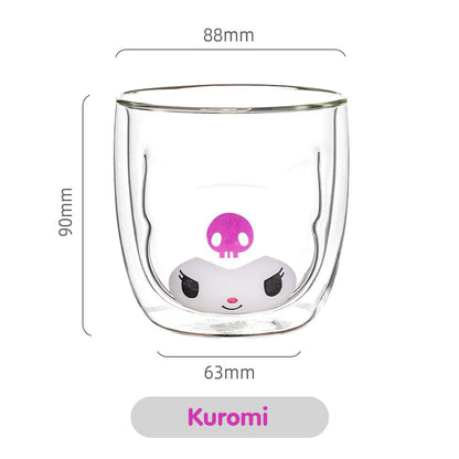 Sanrio Milk Glass Cup
