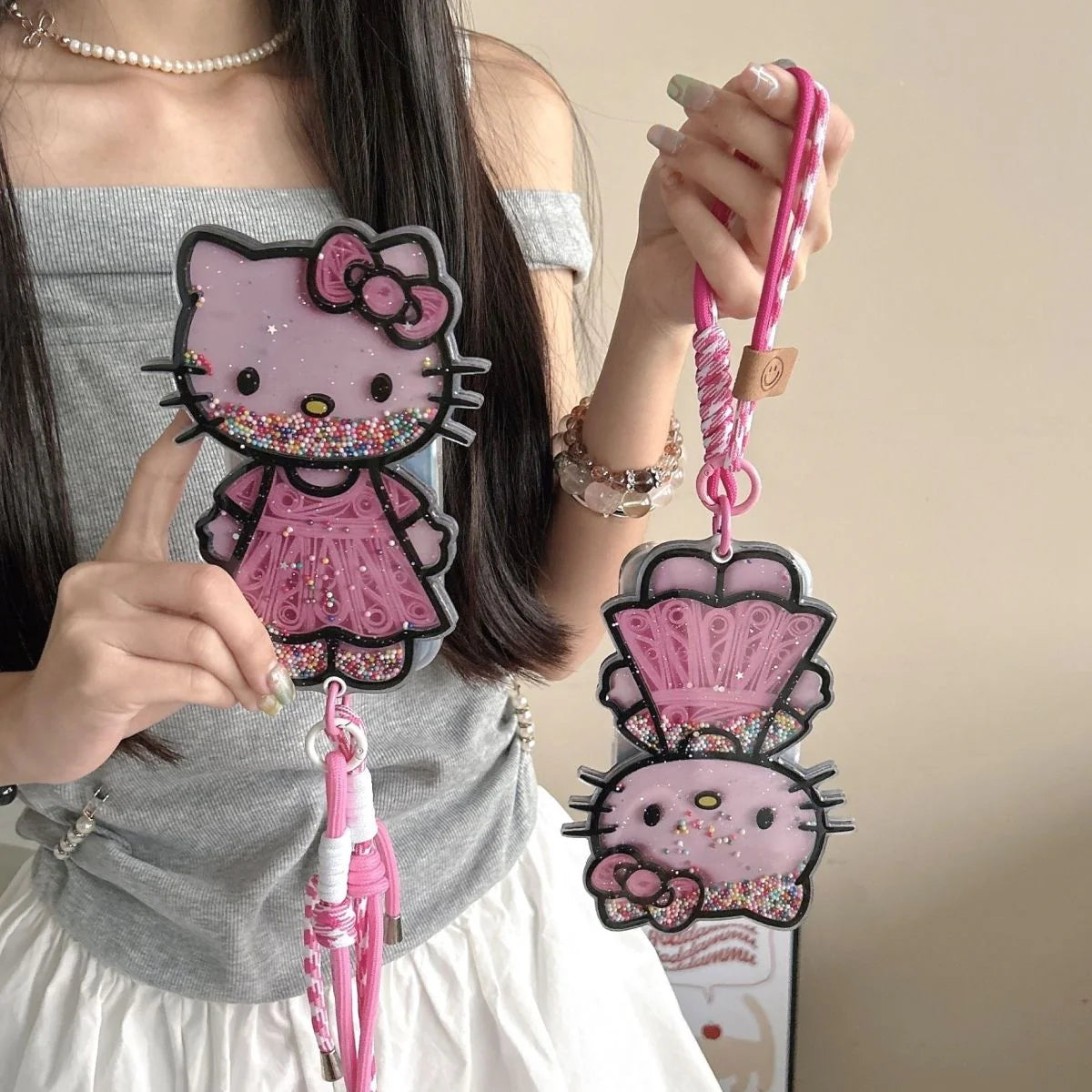 Hello Kitty Kawaii 3D Dream Crossbody Phone Case