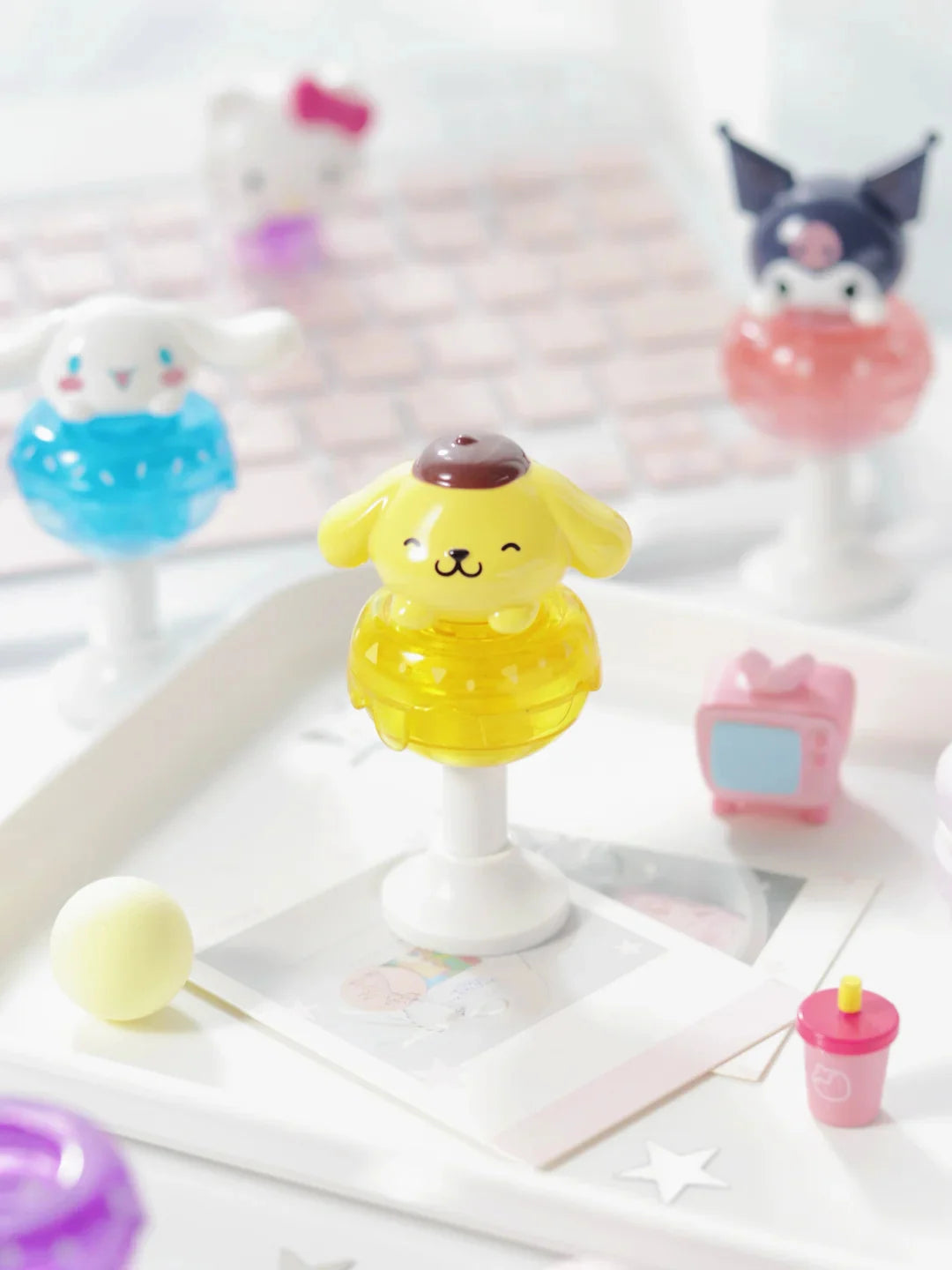 Sanrio Lollipop Blind Box Figure Keycap