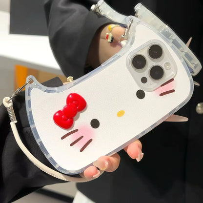 Hello Kitty Phone Case With Lanyard