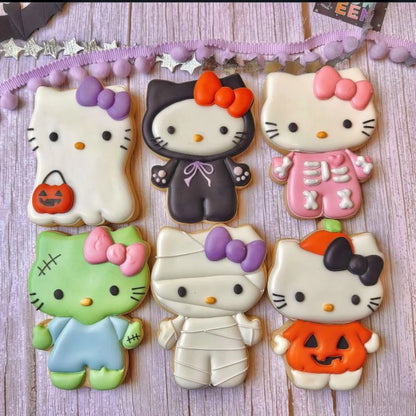 Hello Kitty Halloween 3D Biscuit Mould