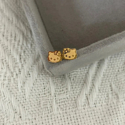 HK Stainless Steel Screw Twist Cartilage Earrings