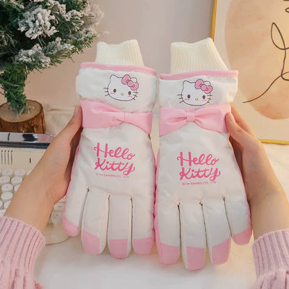 Sanrio Winter Warm Plush Ski Gloves