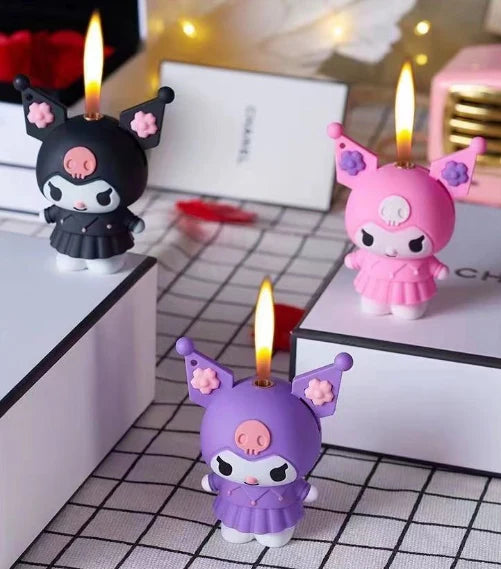 Kuromi Refillable Butane Lighter Necklace