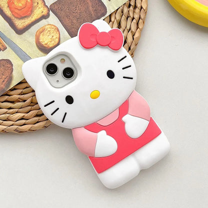 HelloKitty Kawaii Silicone Phone Case