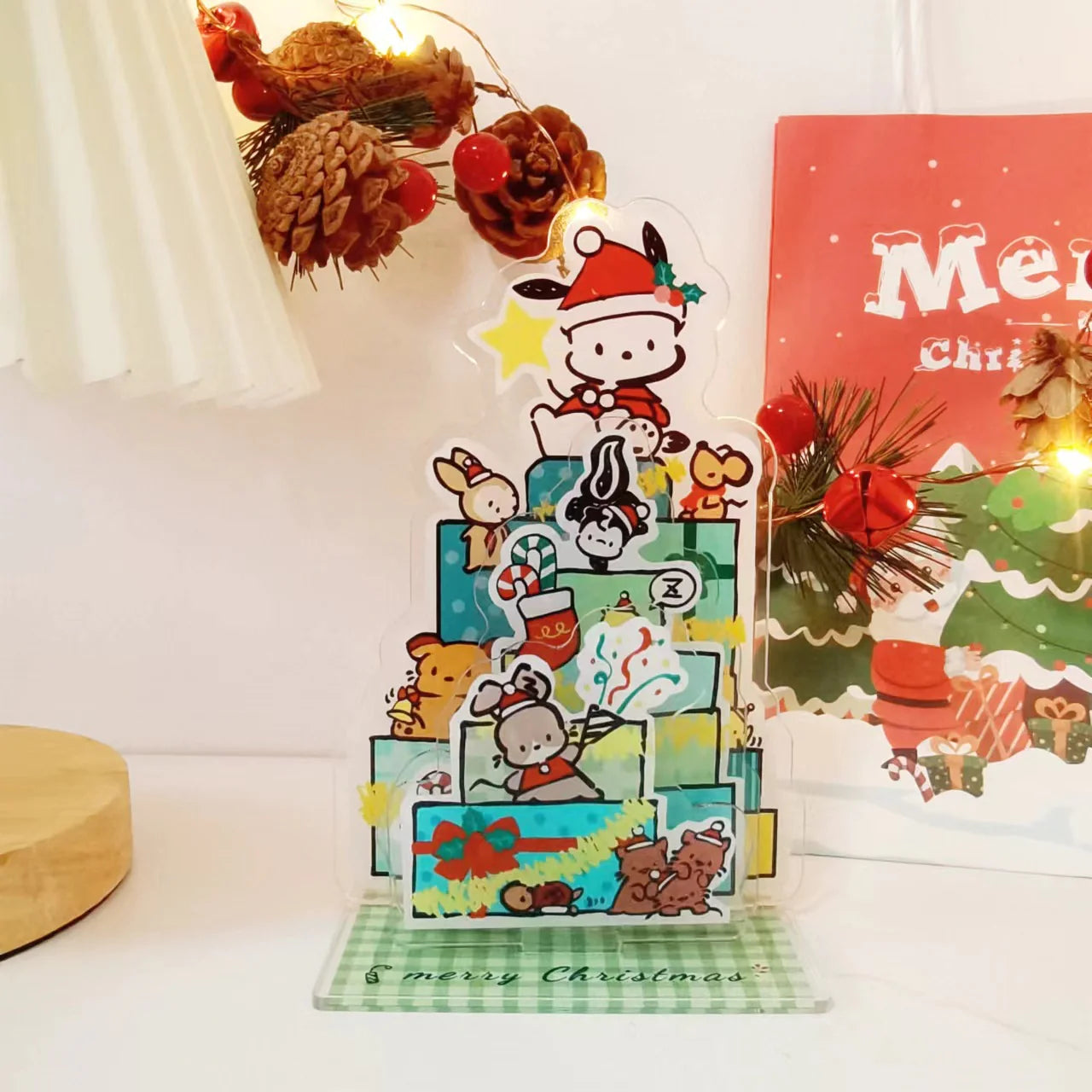 Sanrio Christmas Multi-Layer Acrylic Decoration