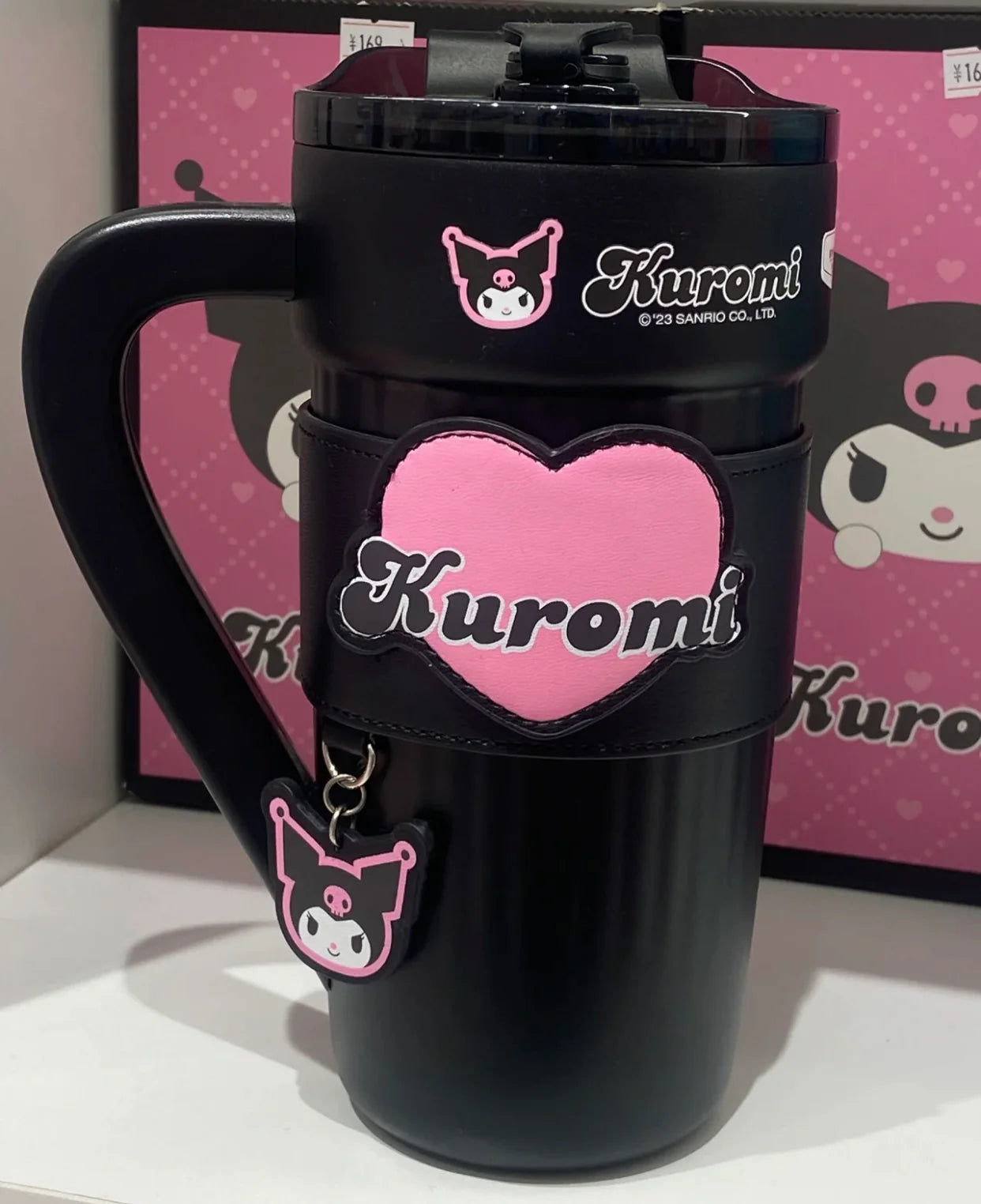 HelloKitty/Kuromi in Car Insulated CupTumbler 40 Oz