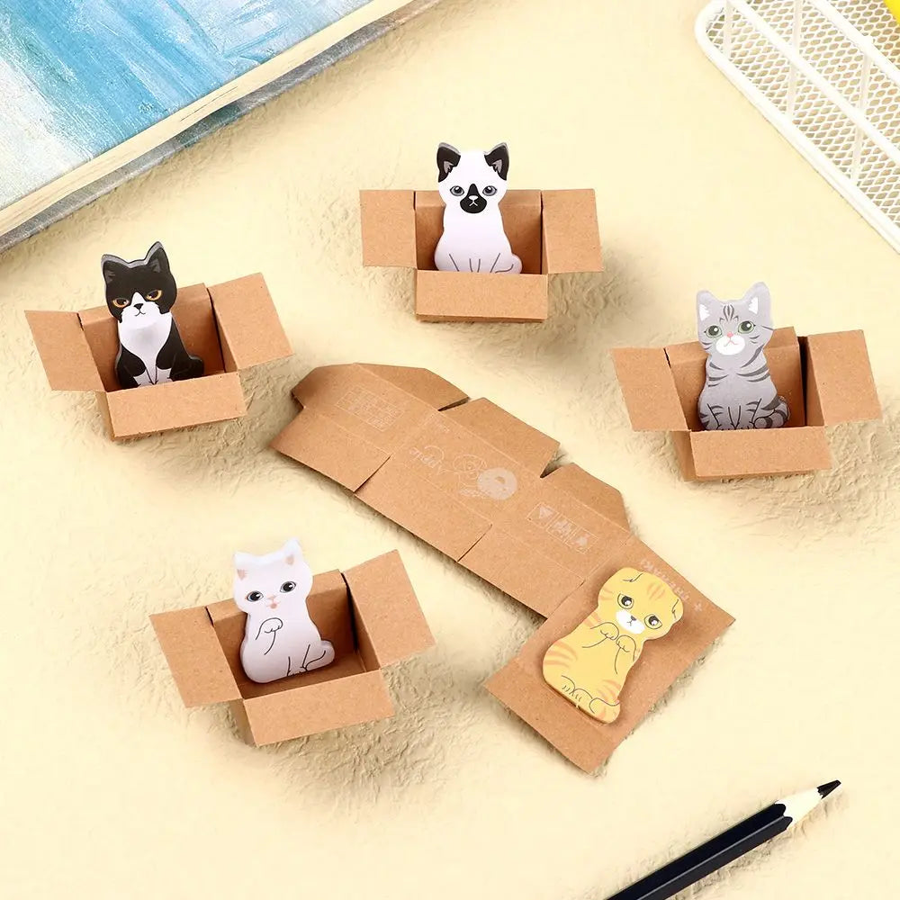 Kitty Peek-a-Box Sticky Notes