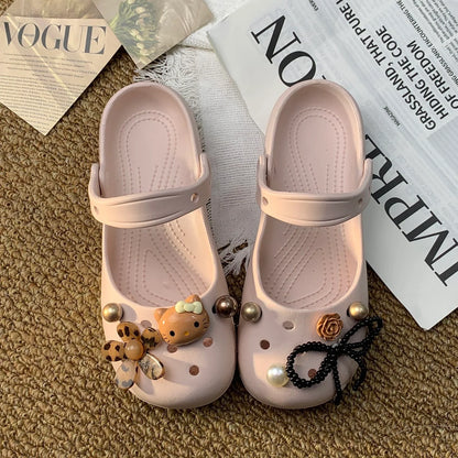 Customizable Crocs-Style Clogs Summer Beach Shoes